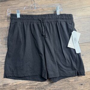 Starting Point Soft Black Women's Athletic Shorts